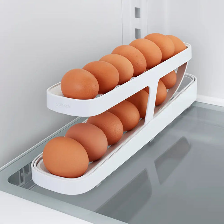 combo  Dispensador de huevos y Escurridor De Platos Plastico Plegable