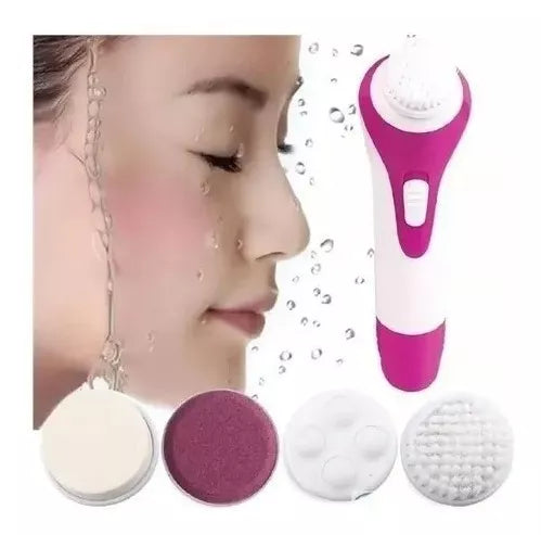 Cepillo de Limpieza Facial Eléctrico 5 en 1